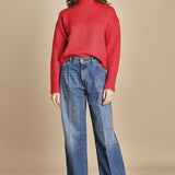MYAC maglia collo alto in shetland BEMT512 LIPSTICK hartford 
