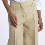 Pantalone ORIANA cropped nervature ORIANA540503 40 quelledue 