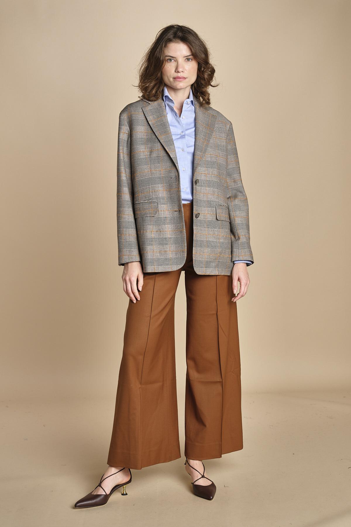 giacca due bottoni in galles BECKY 3308710911 26 quelledue 