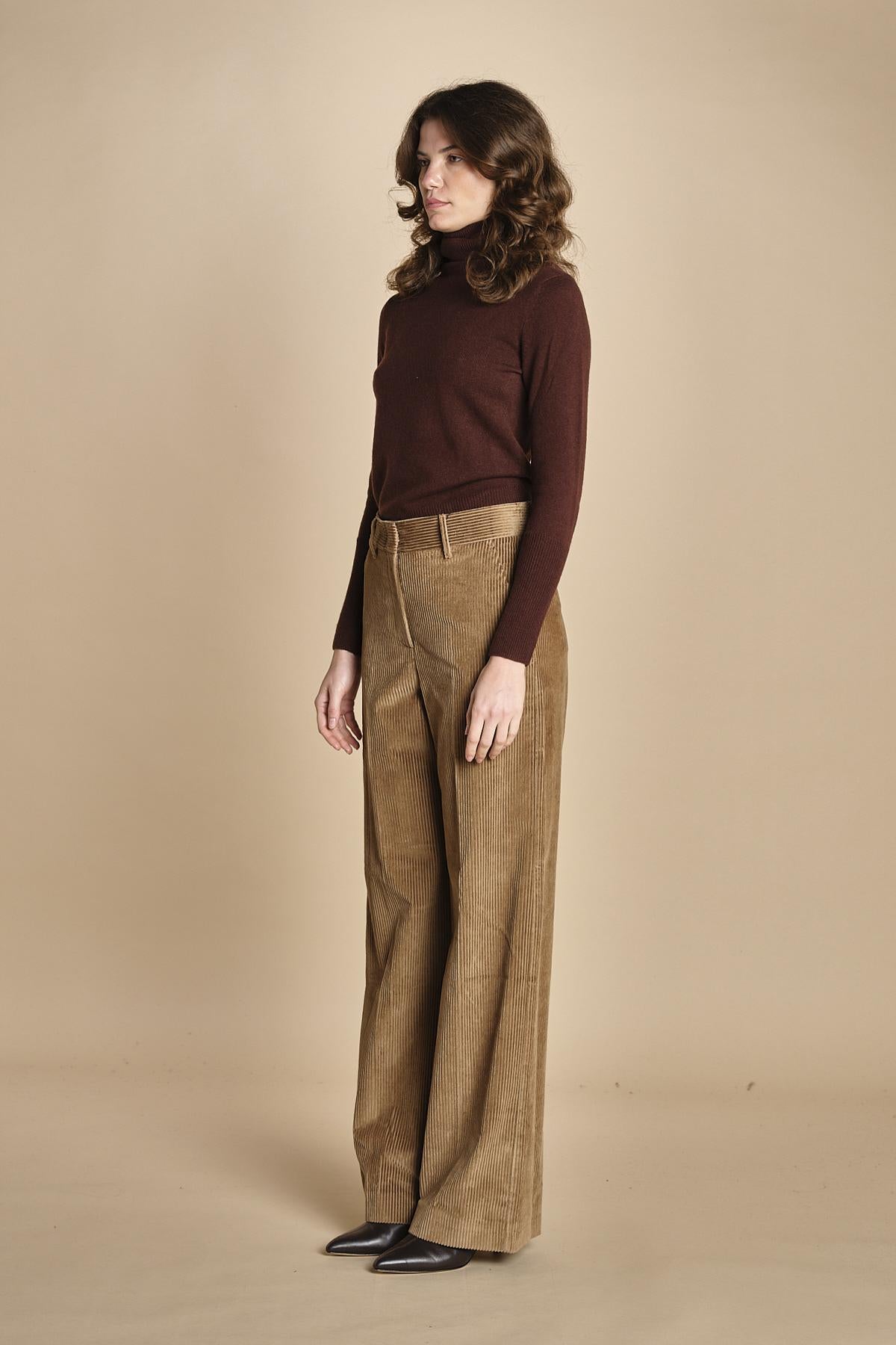 pantalone diritto in velluto rocciatore TANIA 2525136092600 006 weekend maxmara 