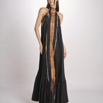 abito tie e die LALA BLUE OCRE mes demoiselles 