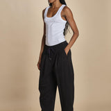 pantalone in felpa con pinces CURVED WIDE LEG 51321UFT MI401 phillip lim 