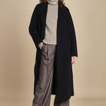 CELIA cappotto vestaglia double IO111046 NAVY ivy oak 