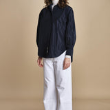 camicia in taffetas 5N25 BLU aspesi 