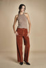 pantalone dritto in fustagno