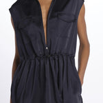 Mini abito con zip 2949 NAVY aspesi 