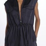 Mini abito con zip 2949 NAVY aspesi 