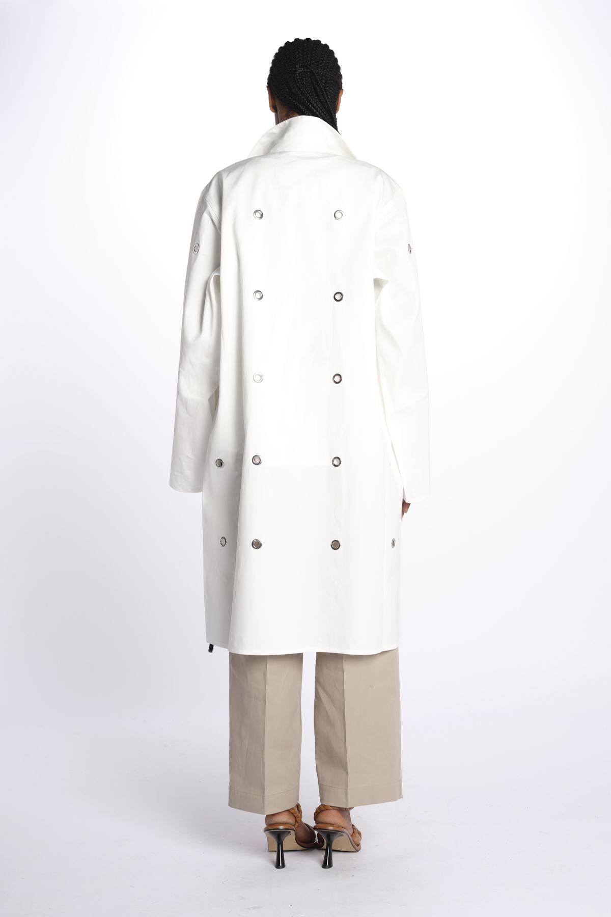 CHESTERFIELD Spolverino con anelli CHESTERFIELDD OFF WHITE sofie d'hoore 