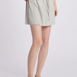 Gonna coulisse camoscio MIL047 BEIGE milaura 