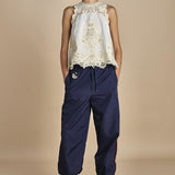 top con pizzo MEDINA 095 CREAM sea ny 