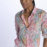 Camicia PETALE MULTICO SA2525 5H terre rouge 