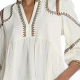 Camicia con profili TALSIE ECRU ba&sh 