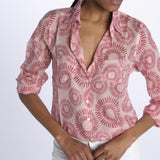 Camicia FLEUR SX7522 526J terre rouge 