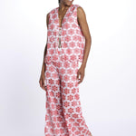 Gilet BAO TOP ricamo fiori S25016 EYELETRED sundress 