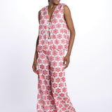 Gilet BAO TOP ricamo fiori S25016 EYELETRED sundress 