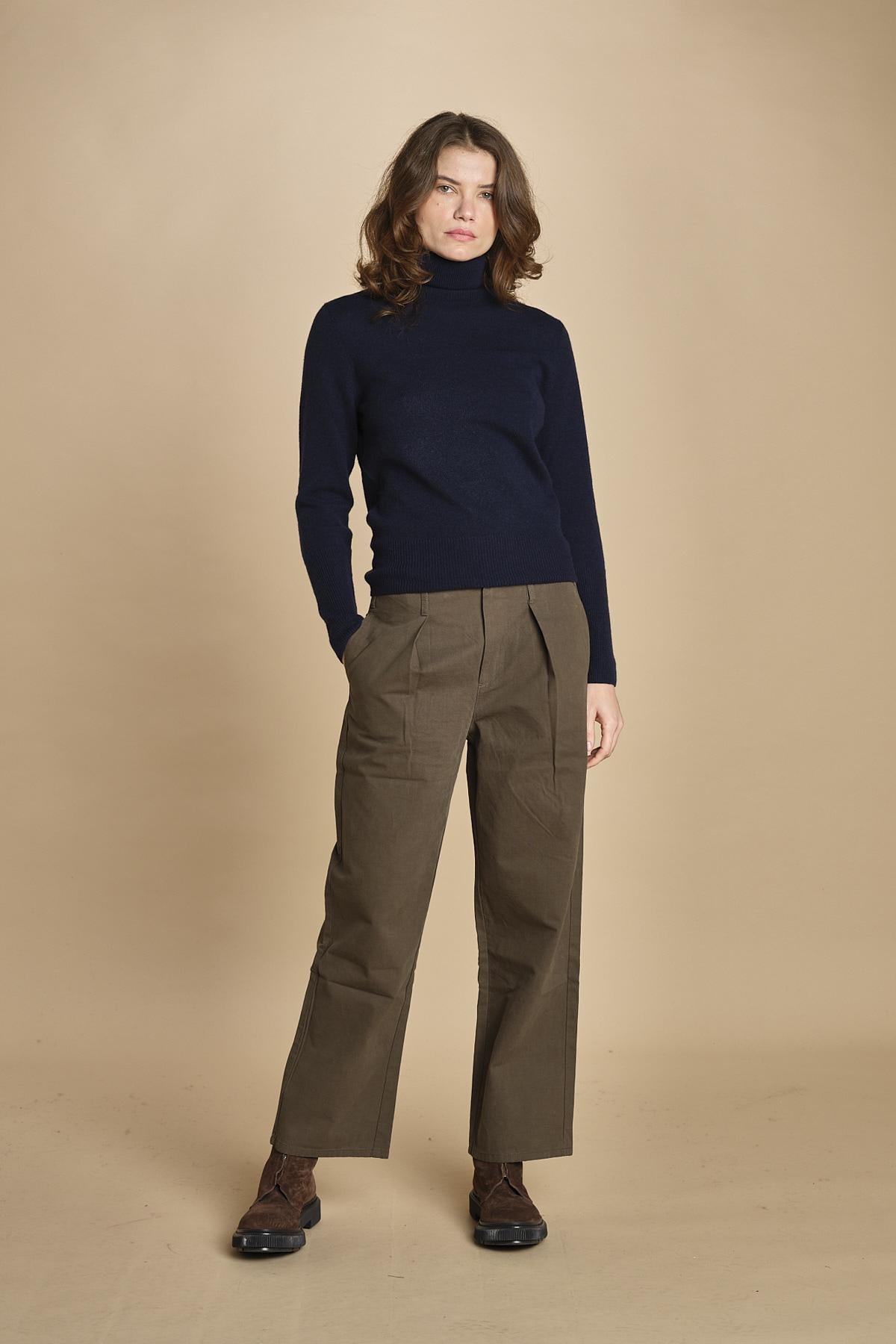 pantalone militare. B098966 DUSTY MOSS the GREAT 