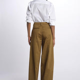 Pantalone ALMA palazzo ALMA T0194 TURTLEDOVE the latest 