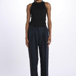 Pantalone CRISTAL pinces CRISTAL NAVY true avenue 