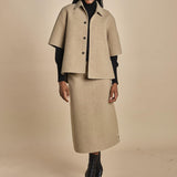 gonna in panno SUTTON CARDBOARD sofie d'hoore 