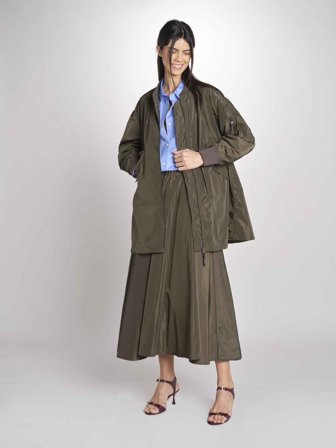 Bomber lungo N622 01237 MILITARE aspesi 