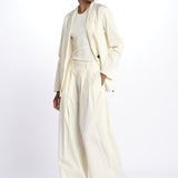 Pantalone pinces con elastico 7204 21618 120 pomandère 