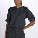 Camicia SHIRRED manica sbuffo 21640LCO MIDNIGHT phillip lim 
