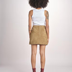 minigonna in camoscio JUP0883INNO SABLE ECR4126S soeur 