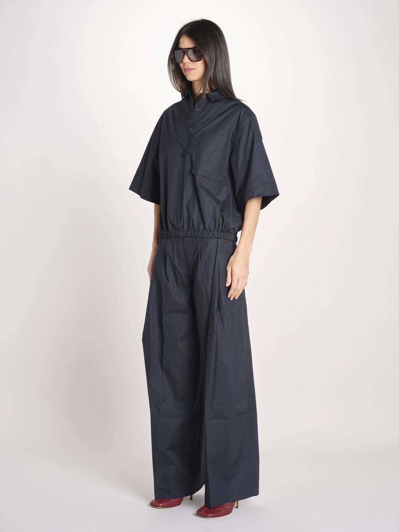 polo manica corta con elastico TYCHE TYCO2 NAVY nine in the morning 