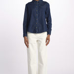 STACY  chemise jeans leggera ls 09 sh by fam. STACY INDIGO fam 
