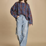 camicia girocollo scozzese GALATEA CHB CHECK B bellerose 