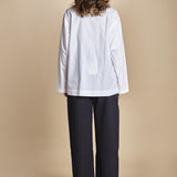 camicia con collo guru KARST SNM OPTIC WHITE studio nicholson 