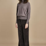 73% COTONE 25%TENCEL 2% ELASTAN CARLA XV01 133 CAFFÉ ps don't forget me 