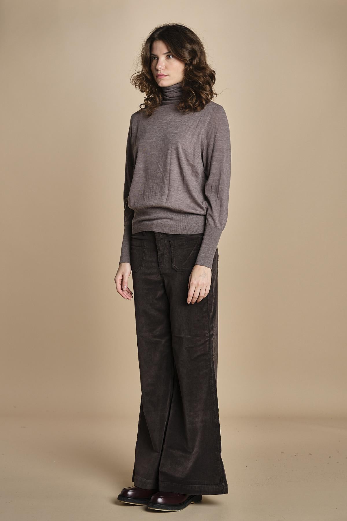 73% COTONE 25%TENCEL 2% ELASTAN CARLA XV01 133 CAFFÉ ps don't forget me 