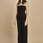 top bustier in cady 31351-313 NERO 29 federica tosi 
