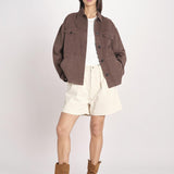 sahariana in canvas NADINE COMFTORBULL BROWN true avenue 