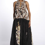 Abito s/m fiori Maxi Hippydress Sleeveless MHS FF4 BFF4 yvonne s. 