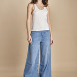 cannottiera americana SARCY BLANC ba&sh 