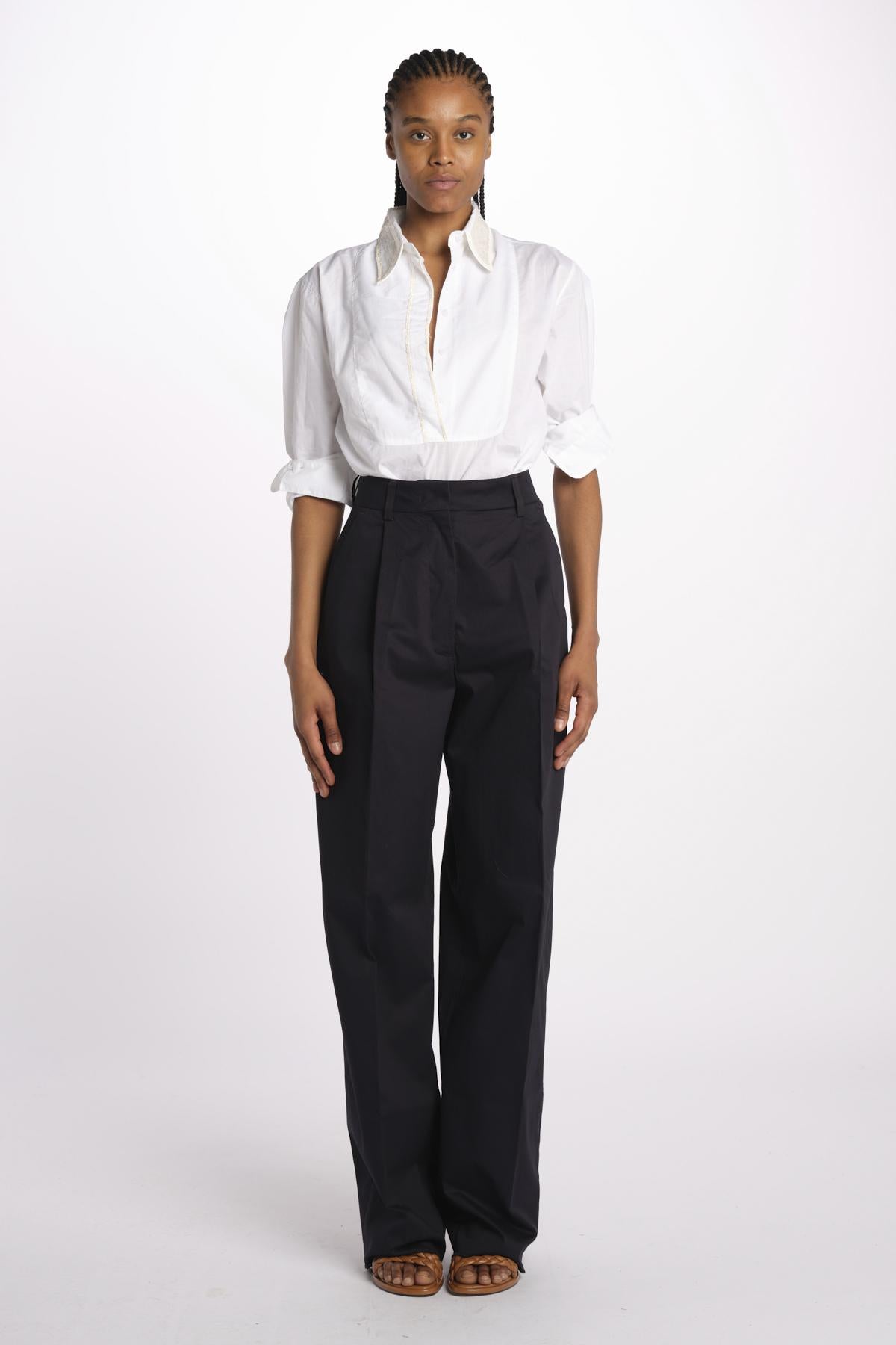 Pantalone AXEL con pinces tasche AXEL T0194 NIGHT BLUE the latest 