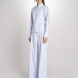 camicia uomo in popeline G012-0187-6311 CELESTE n21 