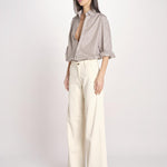 panralone in gabardine LILY XD03 901 AVORIO ps don't forget me 