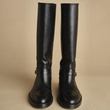 stivale. B11830ETRU-DG 01 NERO buttero 