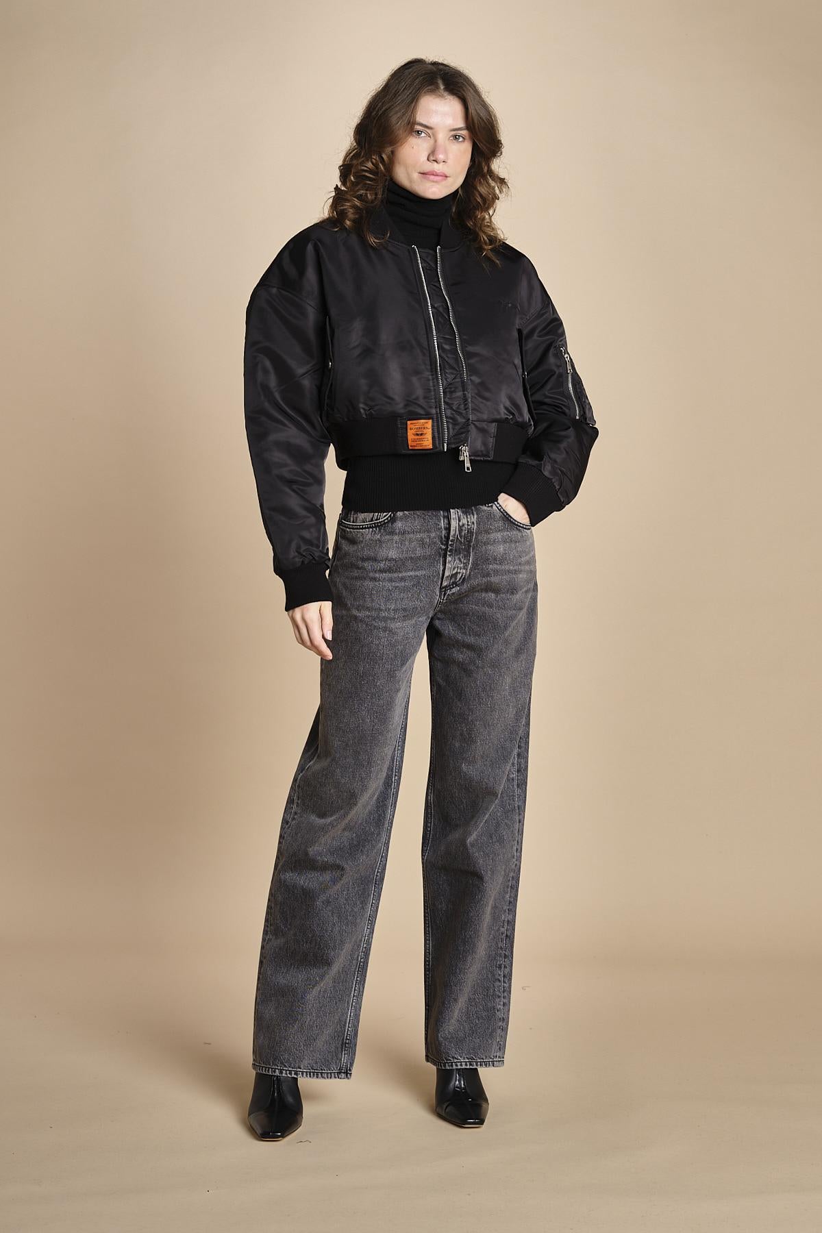 bomber corto BMMAN202F5 BLACK bombers original 