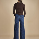 denim a zampa THE HUSTLER ROLLER SNEAK10507 104_B mother 