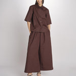 camicia m/c BISCAY CACAO sofie d'hoore 