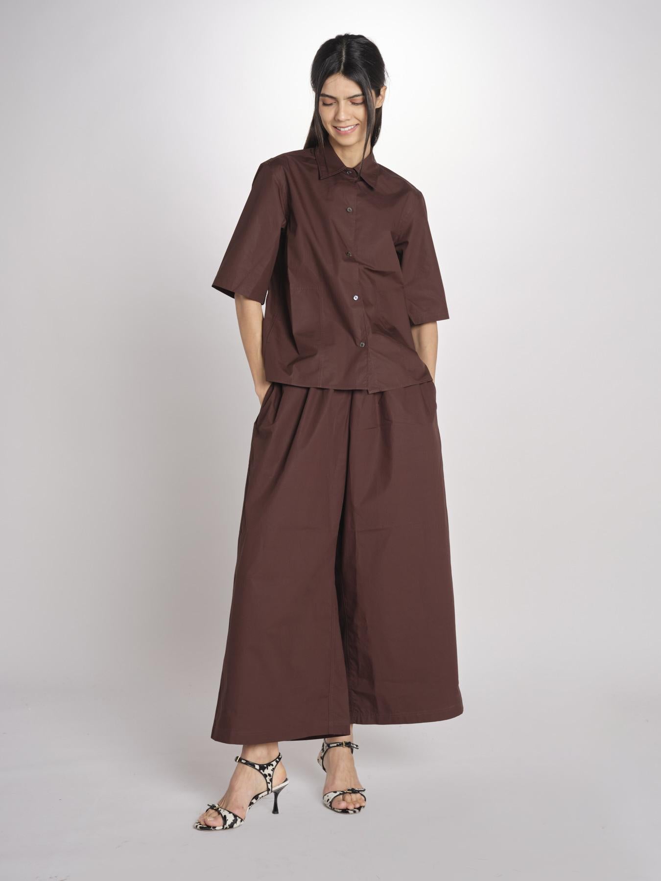 camicia m/c BISCAY CACAO sofie d'hoore 