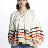 Blousa nastra LIBERTY BEIGE chufy 