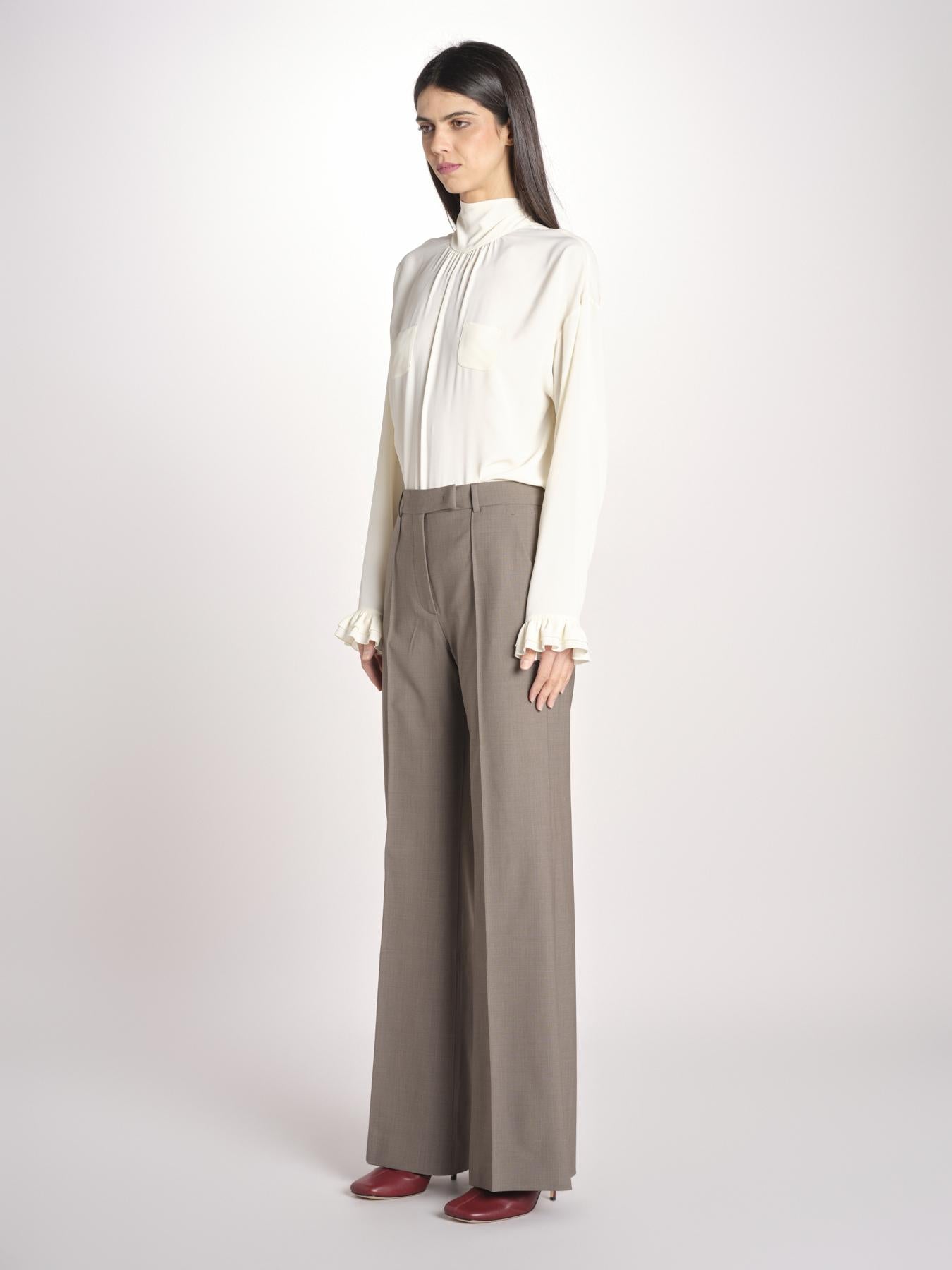 pantalone diritto con nervature OTTAVIA 673 120 57 quelledue 