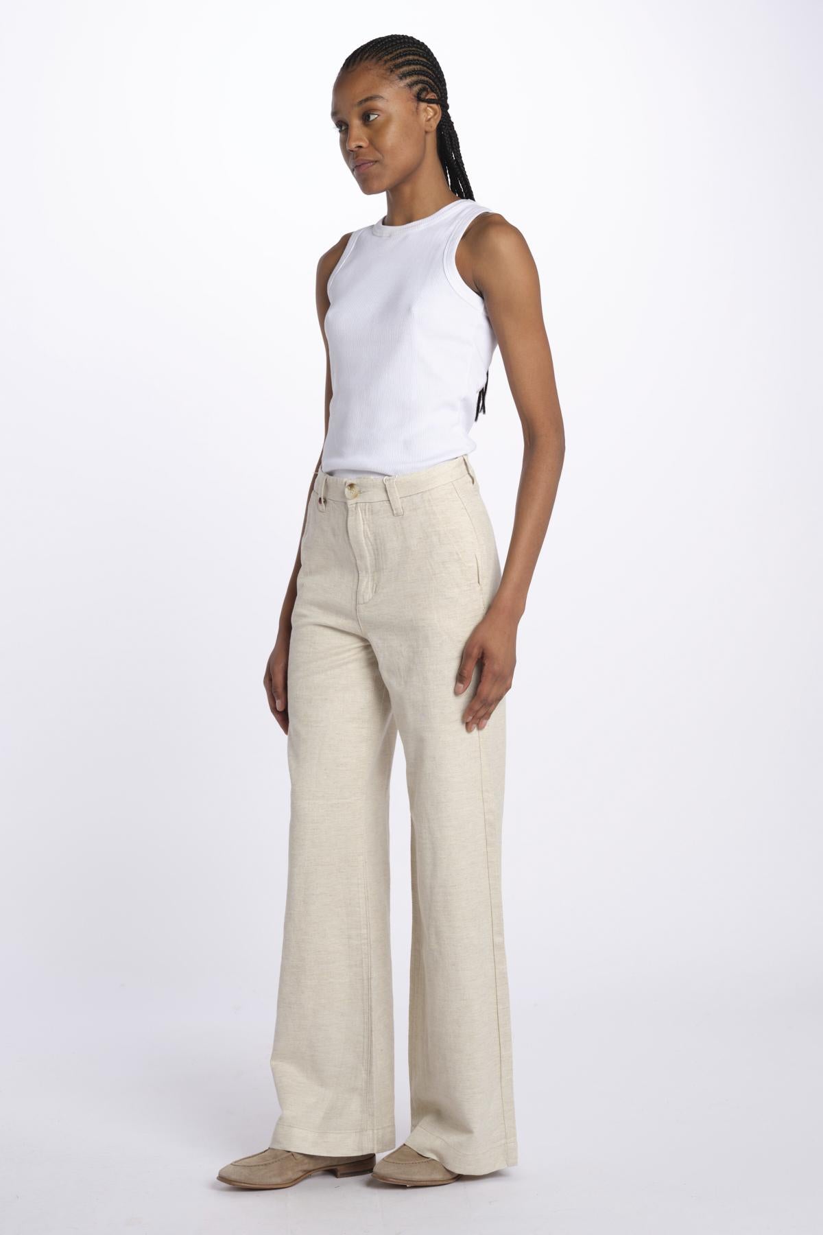 FLEURE denim flare fl 99 wf by fam. FLEURE GREIGE fam 