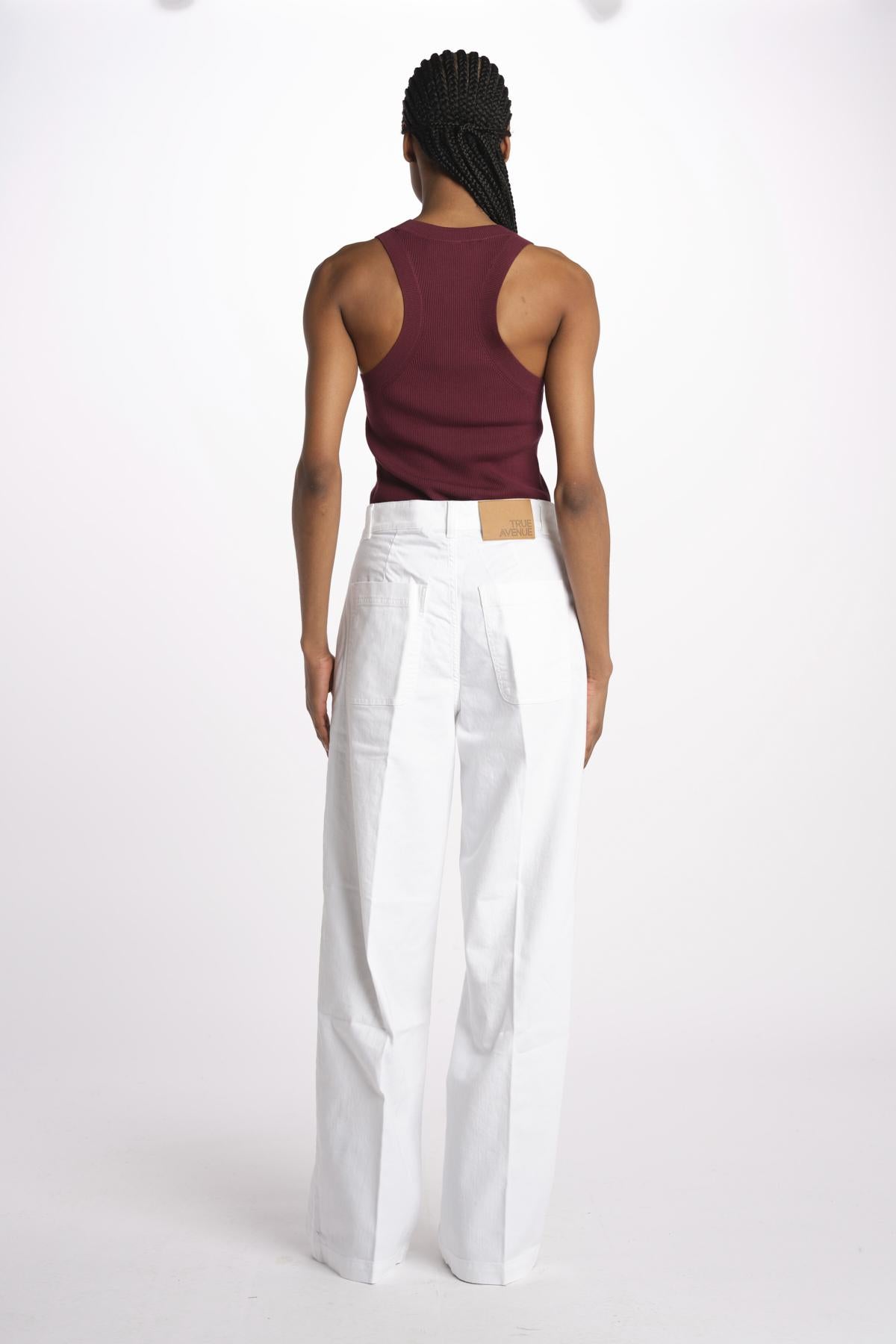 Denim FATA tascone cotone FATA COTONE IVORY true avenue 