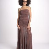 ADELE abito voille balze 9129 DRK retrofete 